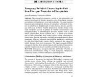Emergence Revisited: Uncovering the ....