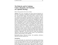 The Dialectic and Its Undoing: Lukács...