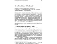 Infinite Circles of Fictionality